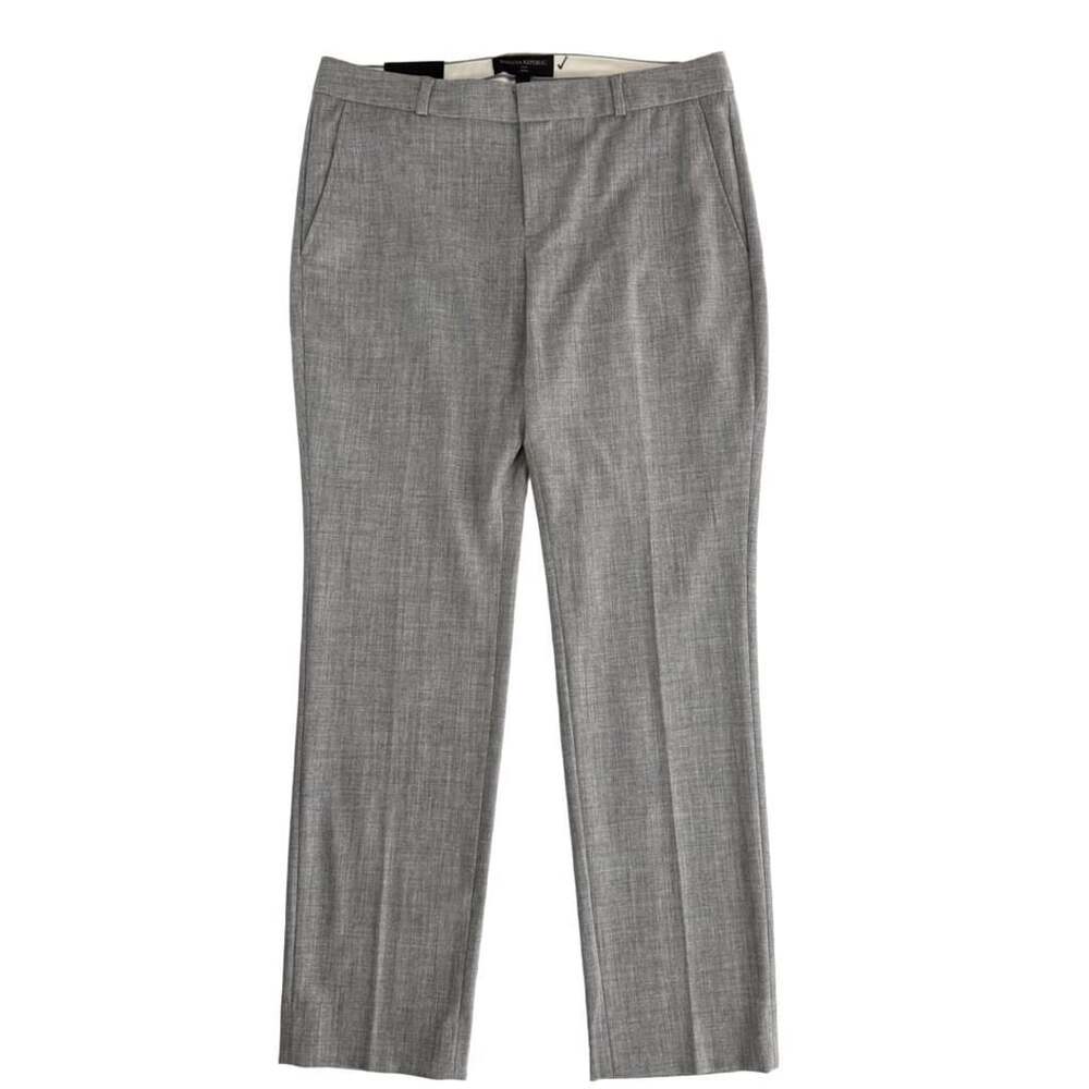NWT Banana Republic Ryan Pants Size 6 Gray Dress Trousers